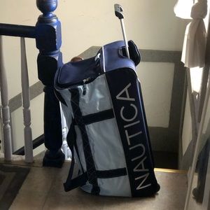 nautica rolling duffel bag